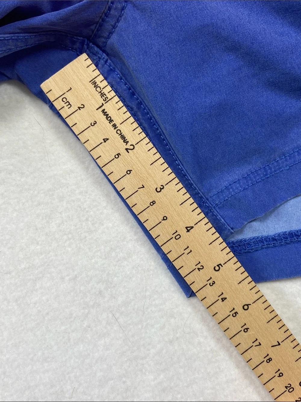 Fair Harbor Men's Blue & Red Swim‎ Trunks with Drawstring Beach Coastal Pool